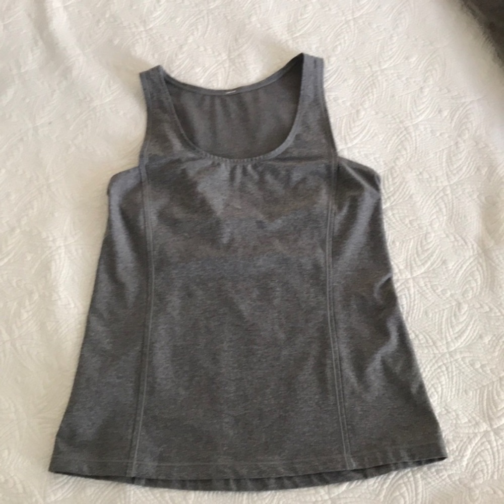 LULULEMON GREY TANK
